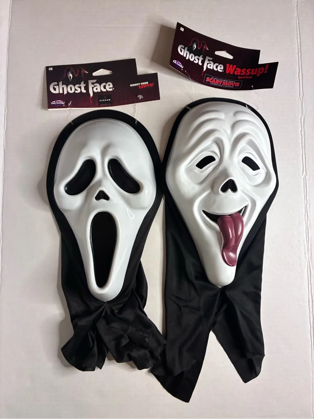2 Fun World Scary Movie 6 Wassup Spoof Mask And Scream Ghost Face Lives Bundle